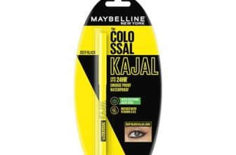 Maybelline New York Kajal, Black, Matte Finish