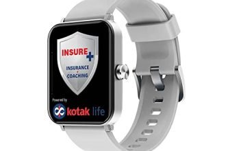 GOQii Insure+ 5 lakhs Health Insurance with Smart Vital Max (Grey) and 3 Months Personal Coaching