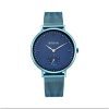 Titan Slimline Blue Dial Analog Stainless Steel Strap Watch for Women-NS95142QM01