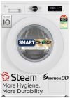 LG Smart Choice, 7 Kg, 5 Star, Steam, Inverter Direct Drive Technology, 6 Motion DD, Fully-Automatic Front Load Washing Machine (FHB1207Z2W, Remove Allergens & Stain, In-Built Heater, Essence White)
