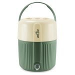 Milton Kool Pristine 22 Insulated Plastic Water Jug, 19 litres, Green | Food Grade | Easy to Carry | BPA Free