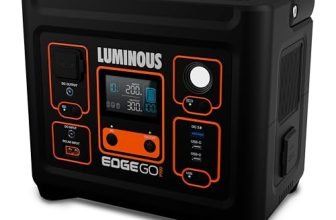 Luminous Edge GO P700 Portable Power Station | 500W Output | 288 Wh | Fast Charging | Powers Multiple Devices | for Campers, Outdoor Shoot, Travel, Outdoor Parties, & Home Back-up | 5 Year Warranty