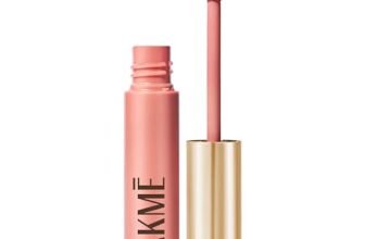 Lakmé Lakm Lakme Double Duty Lip & Cheek Mousse Matte Lipstick Soft Blush, Lightweight, Long Lasting, Dewy Look , Burgundy Lush, 9G