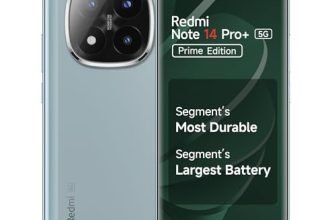 Redmi Note 14 Pro+ 5G Prime Edition (Spectre Blue, 8GB RAM, 256GB Storage) | Snapdragon 7s Gen 3 Processor | AMOLED Display | Dual Nano-SIM | 6200mAh Battery | Corning Gorilla Glass Victus 2