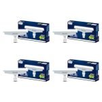 PHILIPS 12W Emergency T-Bulb | Rechargeable Emergency Inverter T-Bulb For Hall & Home | Bulb Base : B22, Colour : Crystal Light, Pack of 4