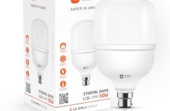 Orient Electric Eternal Shine Led Bulb | 50 Watts | 12 Months Warranty | Cool White (Pack Of 1) | 25000 Hours + 180 Degree Coverage | Bis Certified