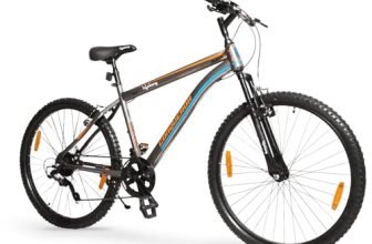 Lifelong Cycle for Men & Women,26T MTB Cycle Multi Speed 7,Speed Bicycle,V Brake Cycle,Front Suspension Fork,Mountain Bike Ideal for 13+ Years + Adults Upto Height 5.2″(Black),145 x 22 x 71.5 cm