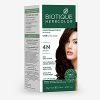 Biotique Herbcolor Conditioning Hair Colour L Ammonia Free Hair Color L 9 Organic Herbal Extracts L Natural And Healthy Shine L 50G + 110Ml| Brown 4N (Pack Of 1)