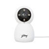 Godrej 3Mp Smart Wi-Fi Cctv Camera | Eve Pro 3 | New Launch | Night Vision | 360° View | Ai Human Tracking | Motion Detection | Indoor Camera | 2-Way Talk | Up To 256Gb Sd Card Support | Alexa Support