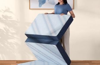 Livpure Smart Tri-Fold Mattress | Foldable Bed | Guest Bed | Travel | Camping | Portable | Single | 72X36X3 Inches