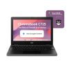 Acer Chromebook, MediaTek Kompanio 540 Octa-Core Processor, 4GB RAM, 64GB eMMC, Full HD, 11.6″ inch Display, Chrome OS, Black, 1.2 KG, C725, Arm Mali G57 Graphics, WiFi 6E Laptop