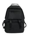 Glowic Black Backpacks for Men & Women | Stylish, Durable, Multi-Pocket Travel & Laptop Bags with Buckle Straps (Black)