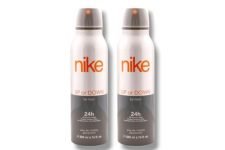 Nike Up Or Down Deodorant Aerosol For Men | Long-Lasting Freshness & Odour Protection | Sporty Masculine Fragrance | 200 ml Each (Pack of 2)