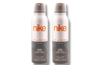 Nike Up Or Down Deodorant Aerosol For Men | Long-Lasting Freshness & Odour Protection | Sporty Masculine Fragrance | 200 ml Each (Pack of 2)