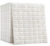 Barebeauty 3D Wall Panel Wallpaper, Self Adhesive Pe Foam Brick Sticker, Waterproof Peel & Stick Wall Covering For Home, Bedroom & Living Room Decor, 70 X 77 Cm (Pack Of 1, 5.8 Sq. Ft. Approx)