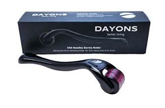 Dayons 0.5Mm Derma Roller – 540 Microneedles | Dermaroller For Hair Regrowth, Beard Growth & Face Care | Microneedling Tool For Scalp, Acne Scars & Skin Renewal For Men & Women