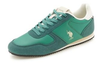 U.S. POLO ASSN. Mens Sorrento Dk. Green Sneaker – 9 UK (2FD23614D03)
