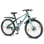 Lifelong Strong 26T SS Single-Speed Bicycle for Men | Durable Steel Frame, Aluminium Stem | Quiet Bushless Chain | Double Disc Brakes | Adjustable Saddle | Reflectors for Safety | Cycle for Adults