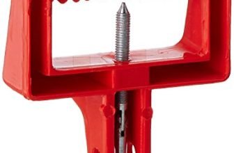 Aktion Safety Large Circuit Breaker Lockout AK-MCCB-45A Lock and hold, Red (Pack of 5)
