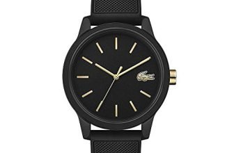 Lacoste Analog Black Dial Men’s Watch – 2011010
