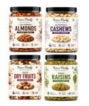 Nature Purify Dry Fruits Combo Pack 250Gm Each | (Almond, Cashew, Apricots, Raisins)