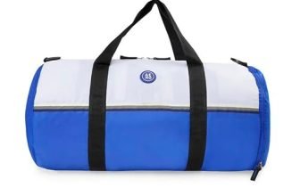 Aeropostale Duo Unisex Polyester 38L Gym Bag Duffel – White