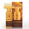 Indulekha Bringha Ayurvedic Hair Oil 100 ml|| Hair Fall Control and Hair Growth with Bringharaj & Coconut Oil – Comb Applicator Bottle for Men & Women