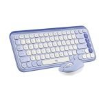 Logitech POP ICON Combo, Bluetooth Keyboard and Mouse Combo, Comfortable Typing, programmable Keys and Buttons, Quiet clicks, Easy-Switch up to 3 Devices – Lilac