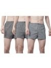 Dollar Pack of 3 Cotton Checkered Men Boxer