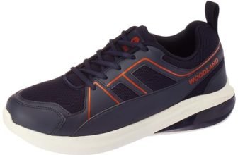 Woodland Men’S Navy Pu Sports Shoes-6 Uk (40 Eu) (Sgc 4161021)
