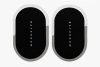 Cortina Pack Of 2 Quick Dry Water Absorbing Rectangular Silicon Floor Mat | Anti-Skid & Non-Slip Cushion Doormat For Home, Kitchen, Office, Washroom | 60X40Cm (Black)