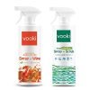 Vooki Eco-Friendly Kitchen Cleaning Spray & Lime Scale Remover Combo For Bathroom, Tap, Hard Water Stains, Gas Stove, Chimney, Tough Grease & Stains, Home And Commercial Use – 500Ml (Pack Of 2)