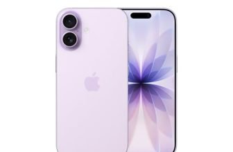 Apple iPhone 17 256 GB: 15.93 cm (6.3″) Display with Promotion, A19 Chip, Center Stage Front Camera for Smarter Group Selfies, Improved Scratch Resistance, All-Day Battery Life; Lavender