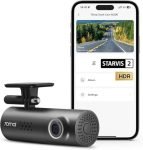 70mai M200 HDR DashCam 3, STARVIS 2 IMX662, 1080P with HDR Imaging, F1.8 Large Aperture, MaiColor Vivid+ Solution, Voice Control, WiFi, Optional Parking Mode, Upto 128GB Supported (M200)