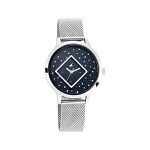 Fastrack Women Metal X Ananya Panday-Fit Out Analog Blue Dial Watch-Nn6210Sm03/Np6210Sm03, Band Color-Purple