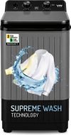 VW 8.5 kg Semi-Automatic Top Load Washer only Grey(V8 SupremeWash)