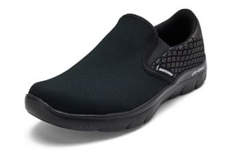 Skechers Mens Summits – 894213ID Black Casual Shoe – 7 UK (8 US) (894213ID-BBK)