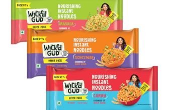 WickedGud Nourishing Instant Noodles Range Assorted | No Maida | No Palm Oil | No MSG | High Protein | High Fibre | Cholesterol Free, 240 grams x 3