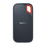 SanDisk E61 1 TB External Solid State Drive (SSD) 1050 Mb/s Window, Mac OS, Android, Portable, Type C Enabled,USB 3.2(Black, Red)