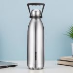 Borosil Bolt Bottle 24 Hrs Hot & Cold Vaccum Insulated 1500 Ml Stainless Steel Flask(Pack Of 1, Silver)