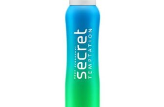 Secret Temptation Aura Deodorant for Women 150ml | Citrus Aquatic Fragrance | White Peach & Mandarin | Long-Lasting Freshness | Ideal Daytime Women’s Deo