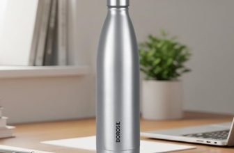 BOROSIL Bolt 500ml Steel Bottle 24 Hours Hot & Cold Double Wall Vaccum Insulated Flask 500 ml Stainless Steel Bottle(Pack of 1, Steel/Chrome)