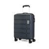 Kamiliant By American Tourister Small Harrier Edge 8W 56 Cms Cabin (Pp) Hard Sided 8 Wheels Spinner Luggage/Suitcase/Trolley Bag (Iron Grey) (Double Wheel)