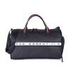Gear Essentials 27L Faux-Leather Water Resistant Travel Duffle Bag/Gym Bag for Men/Women with Shoe Compartment (Brown)