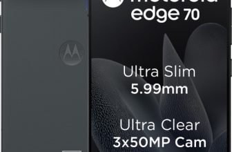 MOTOROLA Edge 70 (PANTONE Gadget Gray, 256 GB)(8 GB RAM)