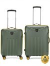 ARISTOCRAT Falcon Pro 2 (Small 55cm Medium 65cm) Suitcase Cabin & Check-in Set 8 Wheels – 26 Inch