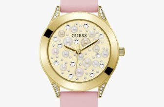 GUESS Champagne Dial Analog Watch  – For Women