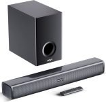 Mivi Fort H160 Soundbar, 160 Watts, 2.1 Channel, Multi-Input and EQ Modes, BT v5.1 160 W Bluetooth Soundbar(Black, 5.1 Channel)