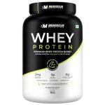 Whey Protein with Fibre (Rich Chocolate, 1kg) | 24g Protein & 10g EAA | Protein Powder Powered By Xymore Tech. | No Artifical Flavour or Sweetener