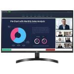 LG 32Qn600 32 Inches (80 Cm) Qhd 2K LCD 2560 X 1440 Pixels IPS Display 3 Side Borderless – HDR 10, Srgb 99%, AMD Free Sync – Dual Hdmi, Display Port (Black)